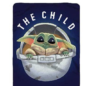 The Mandalorian The Child Throw Blanket NWT Star Wars